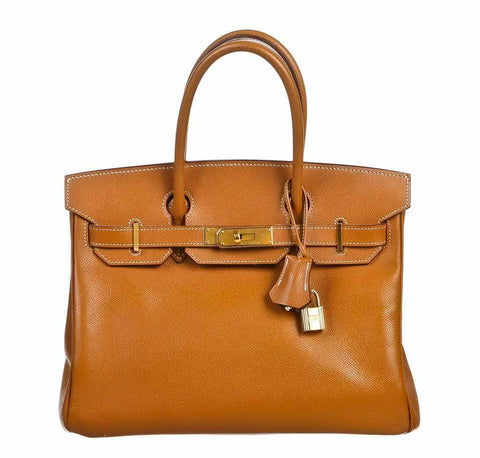 Hermes Birkin 30 Gold Epsom 