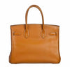 hermes birkin 30 gold used back