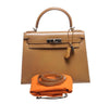 hermes kelly 32 gold used complete