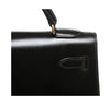 hermes kelly 32 black used detail