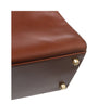 hermes kelly 32 brown used corner