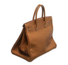 hermes birkin 40 gold used back