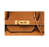 hermes birkin 40 gold used engraving