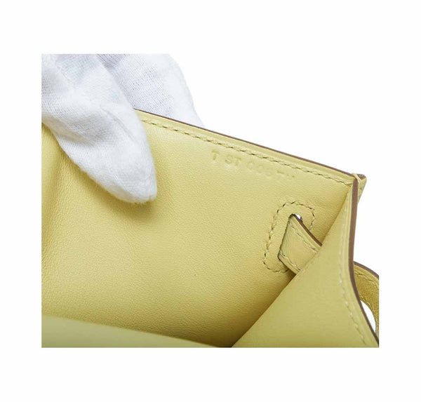 hermes kelly pochette mini soufre new detail