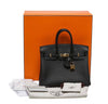 Hermes Birkin 25 Black New complete