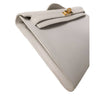 Hermes Kelly Cut Longue Pochette Clutch White New side