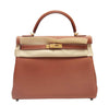 Hermes Kelly Retourne Bag Clemence Leather