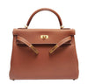 hermes kelly retourne 32 gold new front open