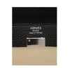 hermes kelly retourne 35 black plomb new embossing