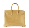 Hermes Birkin 35 Alligator Mais used back