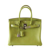 Hermes Birkin 30 Vert Anis new front