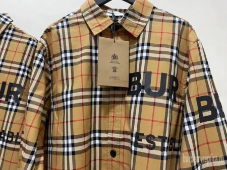 Replica Burberry 5160 Fashion Unisex Shirt