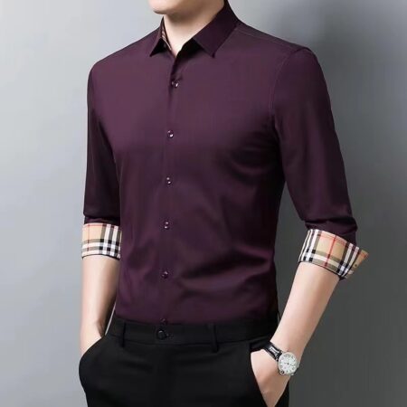 Replica Burberry 96262 Men Fashion Shirt Replica Burberry 96262 Men Fashion Shirt